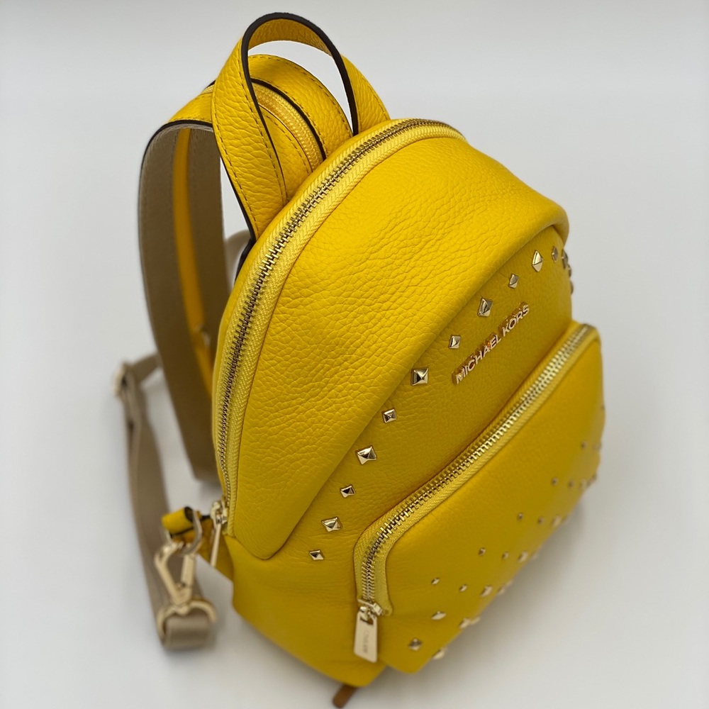 COPY - MICHAEL KORS ERIN SMALL CONVERTIBLE BACKPACK CITRS - Picture 16 of 16